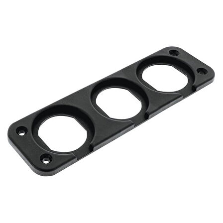 Ic-246E-3 Üçlü Gömme Soket Ve Ölçü Cihazları İçin Montaj Yuvası (28Mm Delik Çapı)