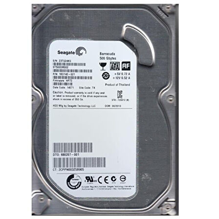 Seagate St500Dm002 St 500 Gb Sata Harddisk Refresh
