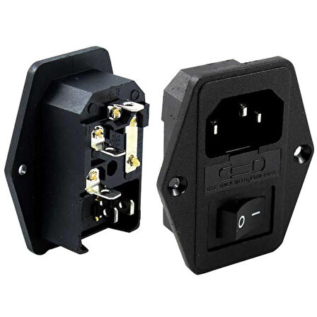 C7 Dişi Fiş Şase Anahtarlı Kulaklı (Ic-214)