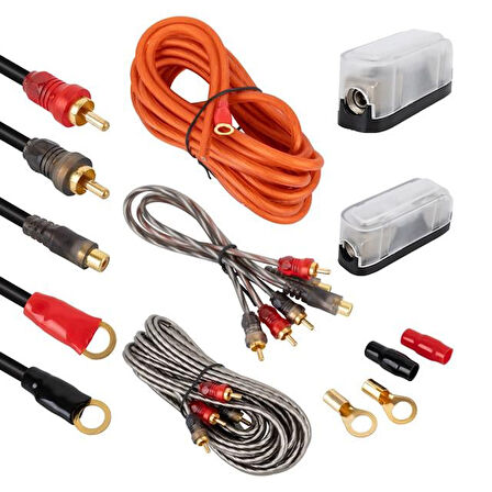 Fullsound G-506D 8Ga Oto Anfi Kablo Seti