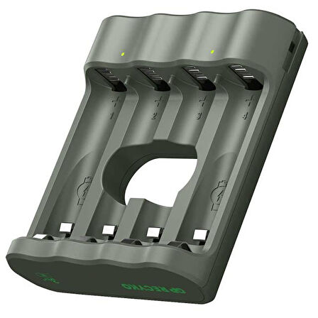 Gp Recyko B441 Usb 4’Lü Aa - Aaa Pil Şarj Cihazı (Gpacsb44103 Gpb441R21-2Gtlb1)