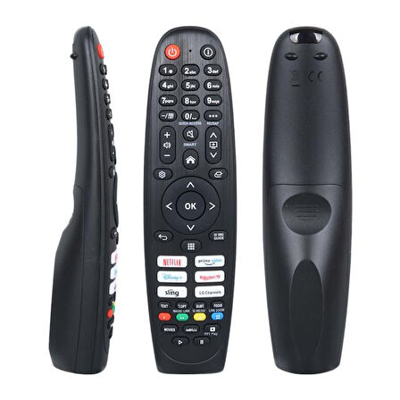 Huayu Rm-L1888 Netflix - Prime Video - Rakuten Tv - Sling - Channels - Disney+ Tuşlu Universal Lcd L