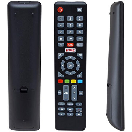 Botech Netflix-Youtube Tuşlu Lcd-Led Tv Kumanda