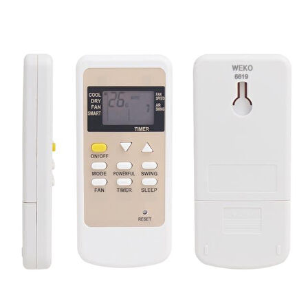 Airfel 00-Ykta Uyq-11E-R Klima Kumandası