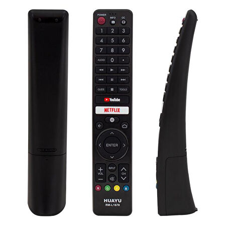 Huayu Rm-L1678 Netflix-Youtube Tuşlu Lcd-Led Tv Kumanda