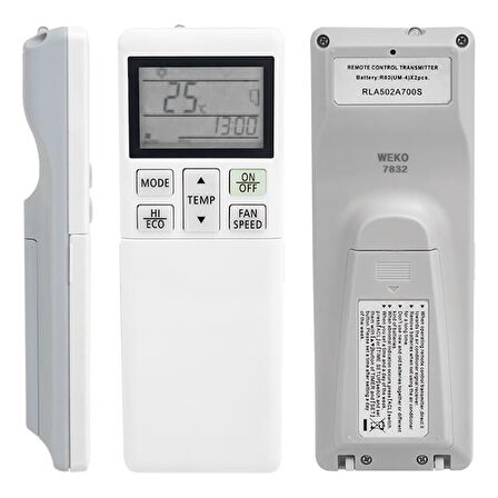 Mitsubishi Rla 502A700S Klima Kumandası