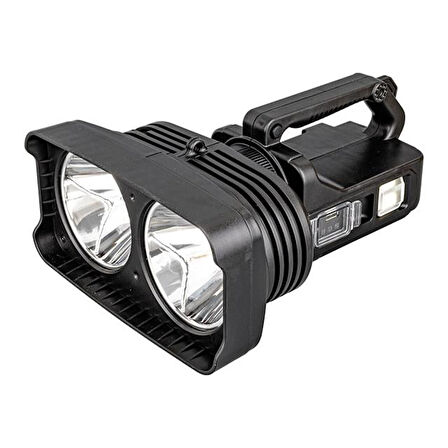 W5123 Süper Parlak Battal Boy Pilli Şarjlı El Feneri