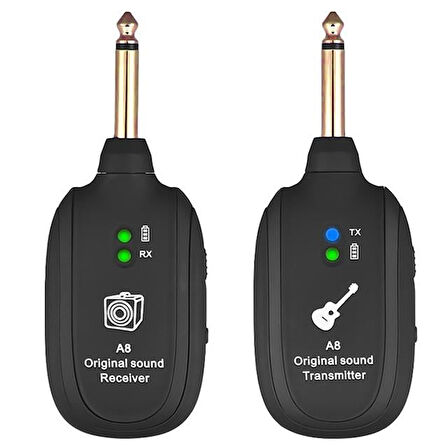 Magicvoice Mv-19583 Uhf Gitar Tip Kablosuz Amfi Ve Enstrüman Kablosuz Mikrofonu