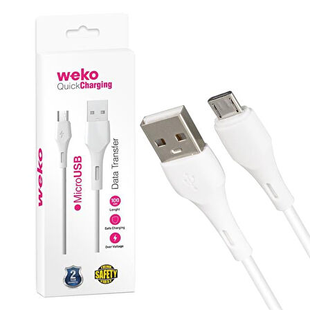 Weko Wk-22017 Usb To Micro Usb Telefon Şarj Kablosu