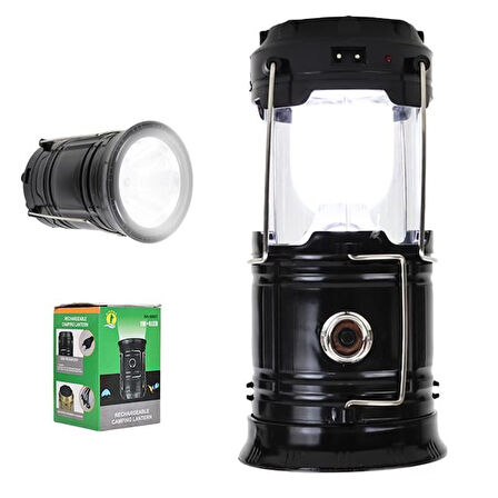 Solar Şarjlı Kamp Lambası Sh-5800T 1W 6Led