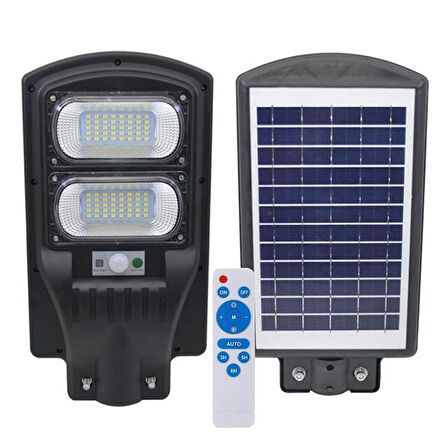 Pm-23012 Solar Ledli Kumandalı 200Watt Sokak Lambası