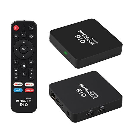 Magbox Magroid Rio 2 Gb Ram 32 Gb Rom 4K Hd Android Box (Android 10)