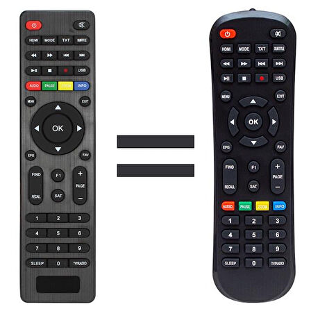 Uydu Alıcı Kumandası 3058