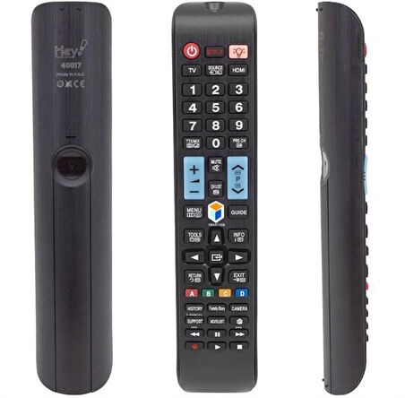 Hey Rm-D1078+L Netflix Source Tuşlu Lcd Led Tv Kumanda