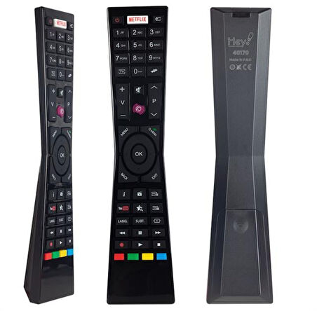 Hey Jvc Netflix Youtube Tuşlu Lcd Led Tv Kumanda (Rca2-49101 Src-4916)