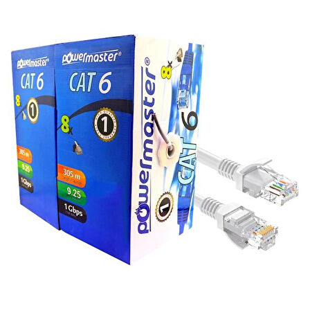 Cat6 305 Metre Ethernet Kablosu