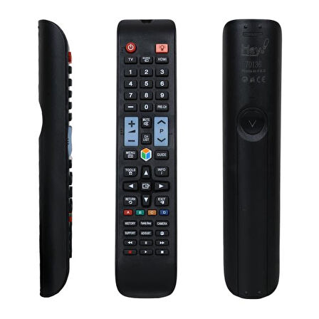 Hey Küçük Kalıp Rm-D1078+1 Source Tuşlu Lcd Led Tv Kumanda