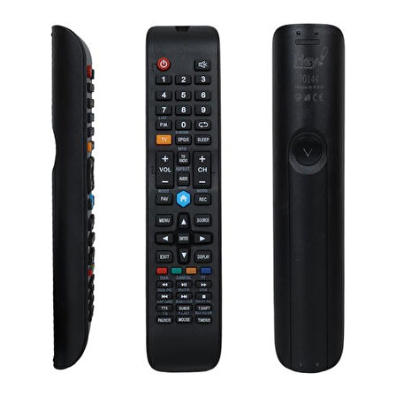 Hey Küçük Kalıp Skytech Sarı Tv Tuşlu Lcd Led Tv Kumanda