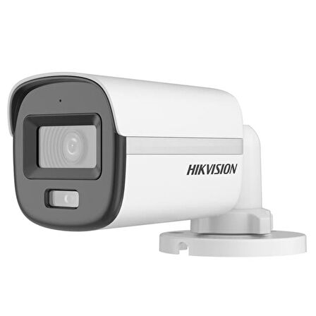 Hikvision Tvı 1080P Sabit Lensli Colorvu Gece Görüşlü Bullet Kamera (Ds-2Ce10Df0T-Lpfs)