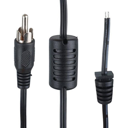 Weko Yerli Üretim 1.2 Metre Tos Rca Konnektörlü Uydu Santralleri İçin Yedek Adaptör Kablosu