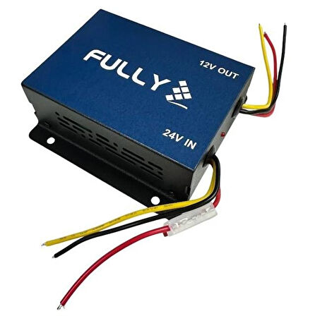 Fully 2412 24V/12V Dc-Dc 30 Amper Oto Akü Voltaj Konvertör Oto-Kamyon-Tır Uyumlu