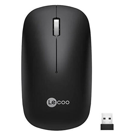 Lecoo Ws214 2.4Ghz Kablosuz 1200Dpı Siyah Optik Mouse
