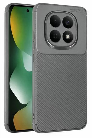 Redmi Note 15 4G Auto Focus Karbon Kapak - Gri
