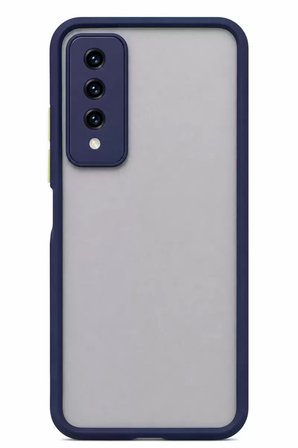 Y9 Prime 2019 Kılıf Montreal Silikon Kapak - Lacivert