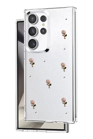Galaxy S25 Fiyonk Desenli Kapak - Desen 6