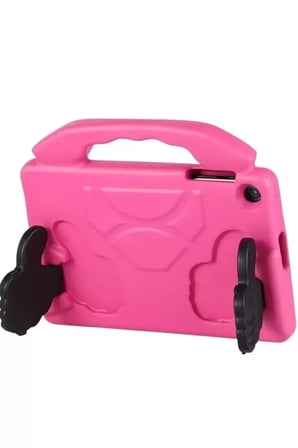 Tab A9 Like Stantlı Silikon - Pembe