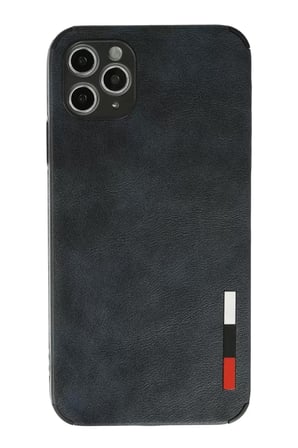 İphone 11 Loop Deri Silikon - Lacivert