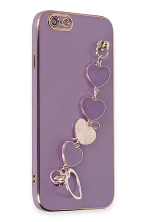 İphone 6 Esila Silikon - Mor
