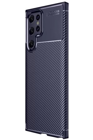 S25 Auto Focus Karbon Kapak - Lacivert