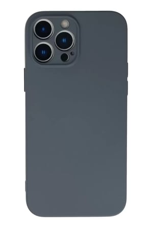 İphone 13 Nano İçi Kadife Silikon - Gri