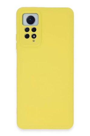 12 4G Nano İçi Kadife Silikon - Sarı