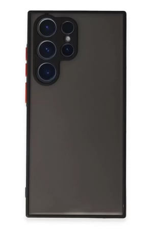 S23 Montreal Silikon Kapak - Siyah
