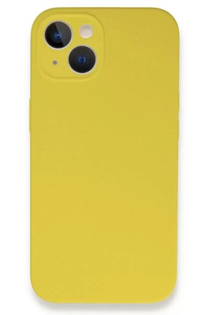İphone 13 Lansman Legant Silikon - Sarı