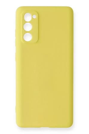 S20 Fe Nano İçi Kadife Silikon - Sarı