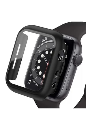 Watch 49Mm Camlı Kasa Ekran - Siyah