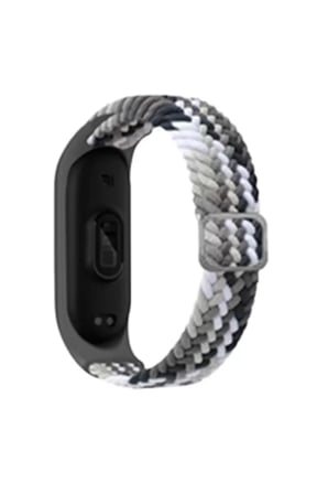 Mi Band 4 Kordon - Gri-Siyah