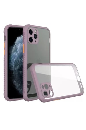 İphone 11 Miami Şeffaf - Mor