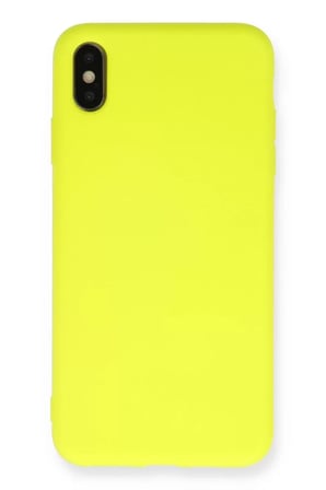 İphone X Nano İçi Kadife - Sarı