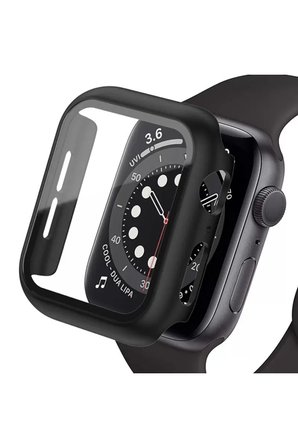 Watch 49Mm Camlı Kasa Ekran - Siyah
