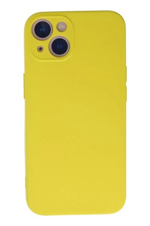 İphone 13 Nano İçi Kadife - Sarı
