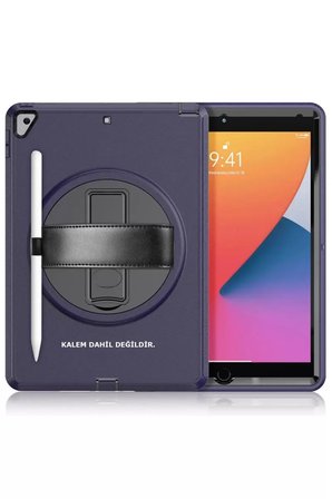 İpad 10.2 (7.Nesil) Hand Strap Kılıfı - Lacivert