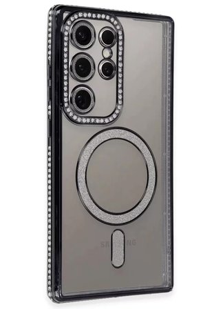 S24 Joke Simli Magneticsafe - Siyah