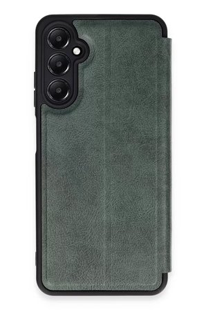 A15 4G Flip Cover - Koyu Yeşil