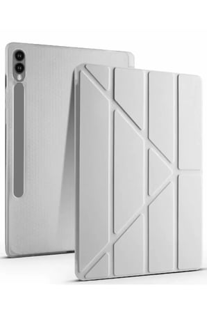 X510 Tab S9 Fe 11 Kalemlikli Mars Kılıfı - Gri