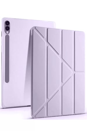 X610 Tab S9 Fe 12.4 Kalemlikli Mars Kılıfı - Lila