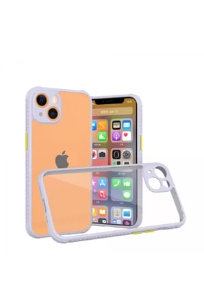 İphone 13 Miami Şeffaf - Lila